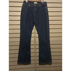 As Real as Wrangler Women Dark Wash Western Cowgirl Bootcut Jeans 10x32